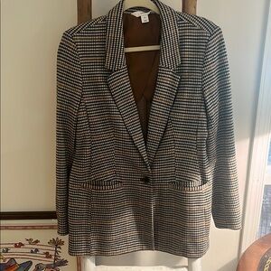 Houndstooth Blazer